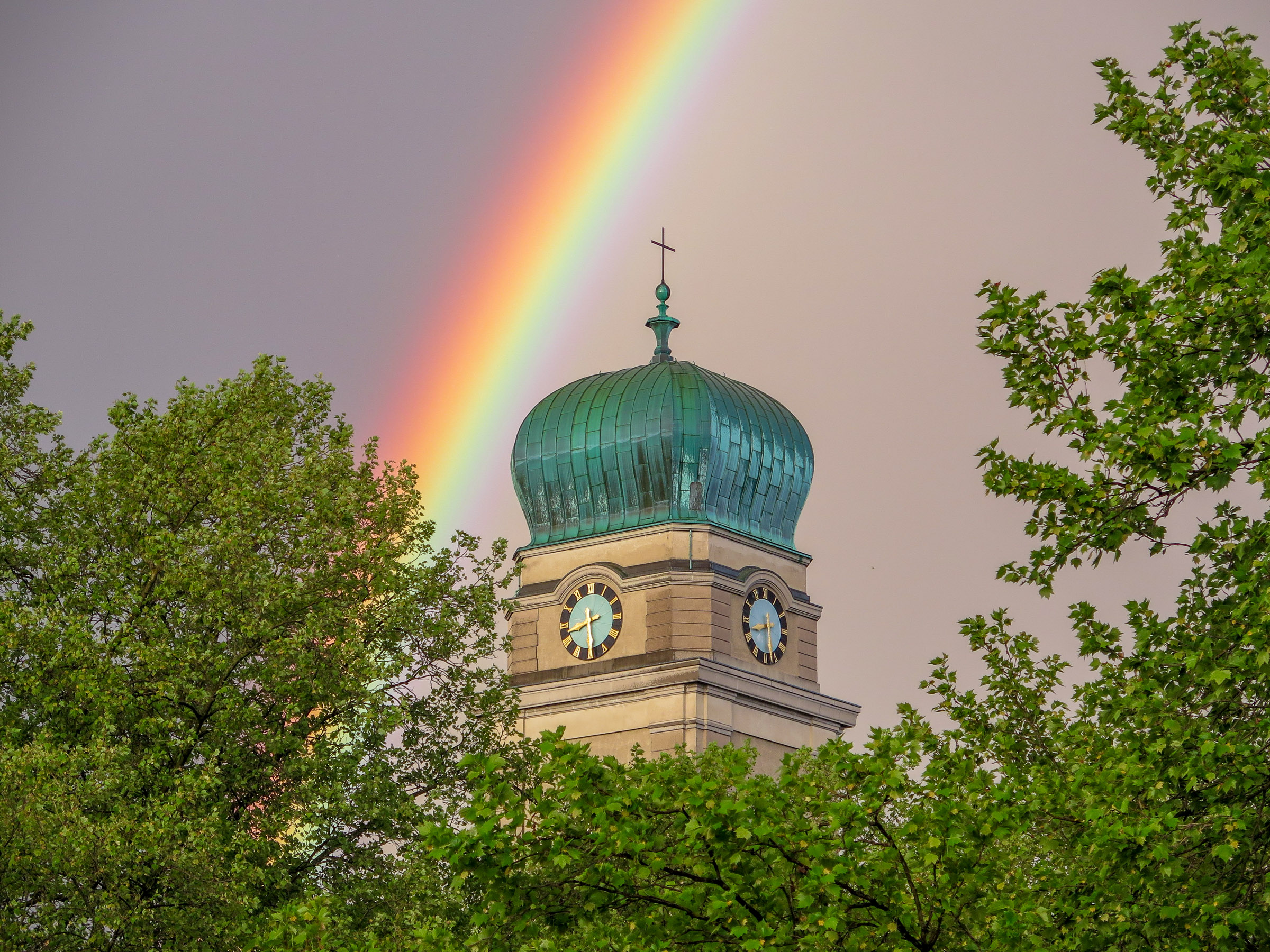 Regenbogen Guthirt